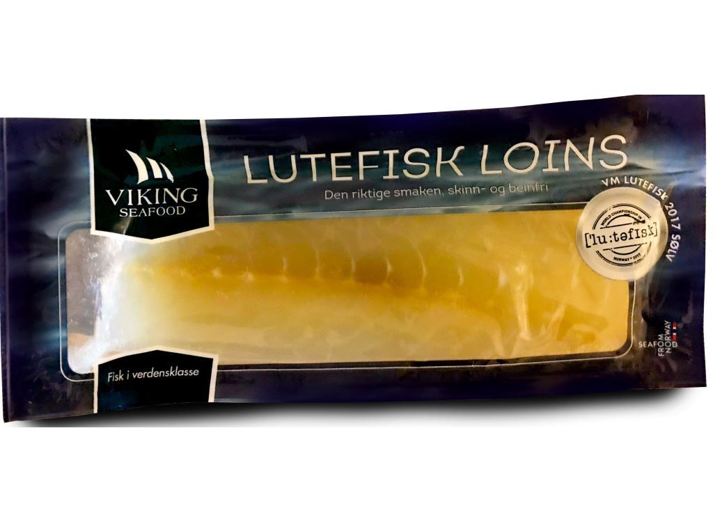 Lutefiskloins av klippfisk